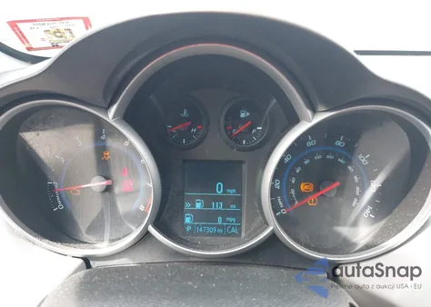 2012 Chevrolet Cruze 1Lt из США, поврежденный, VIN 1G1PF5SC1C7370198